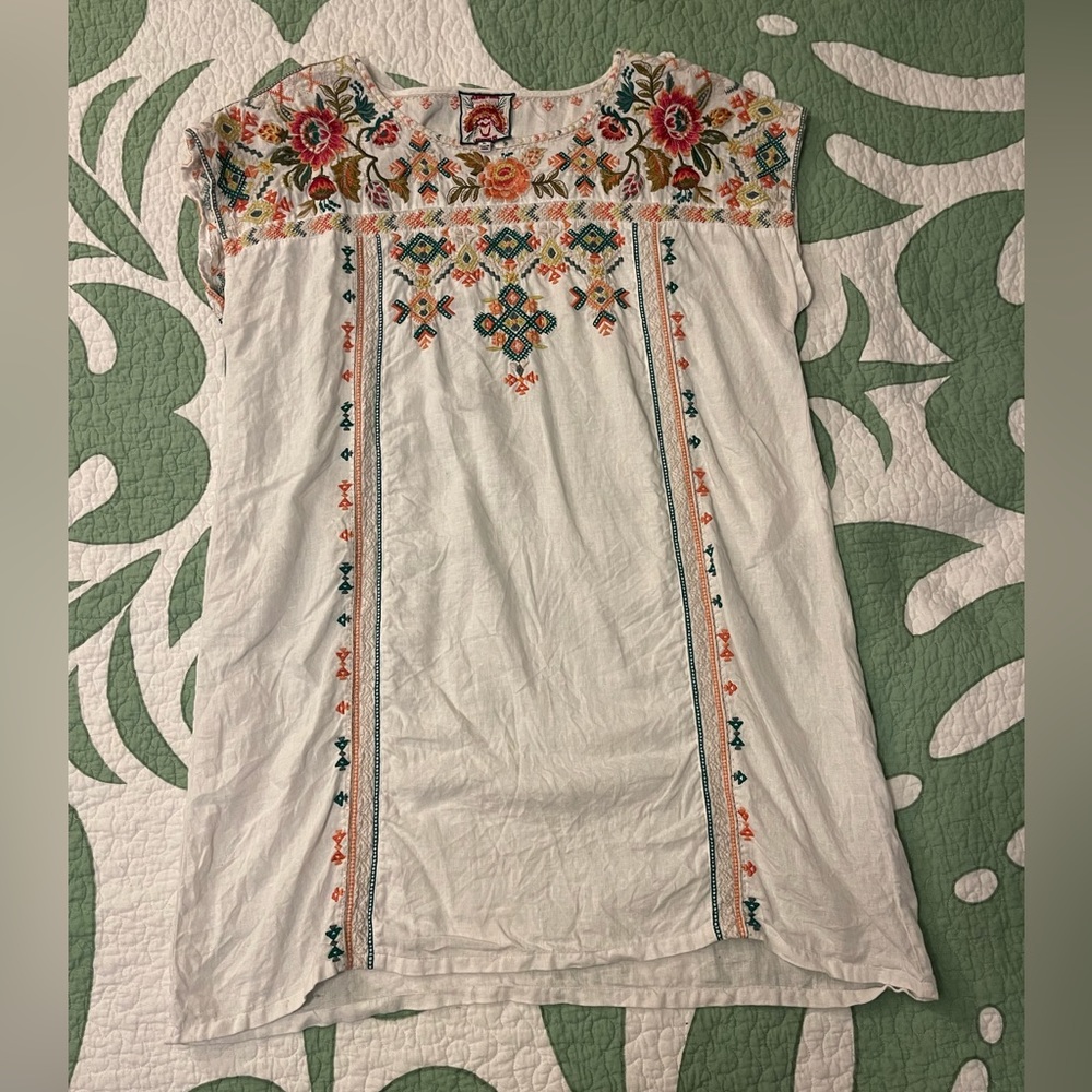 Johnny Was CHANDRA shift tunic dress